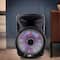 beFree Sound 15" Bluetooth Rechargeable Party Speaker With Illuminating Lights